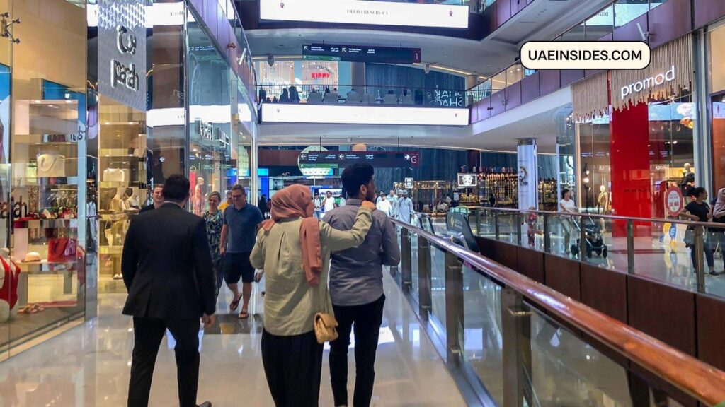 Al Mizhar Mall's high-end boutiques