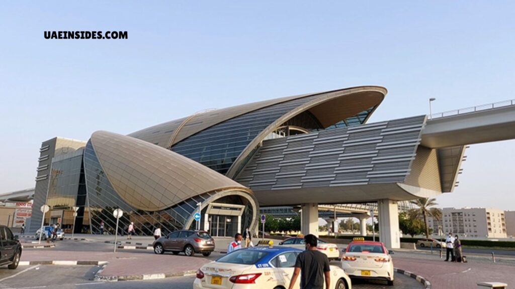 dubai airport free zone metro station 1