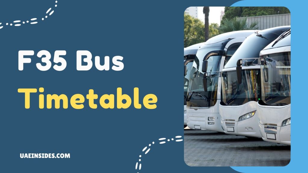 F35 Bus Timetable