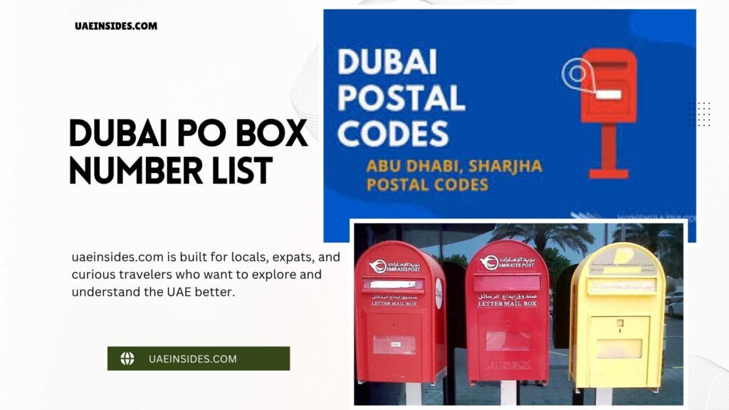 Dubai Postal Code