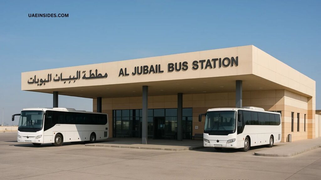 Al Jubail Bus Station in Saudi Vision 2030