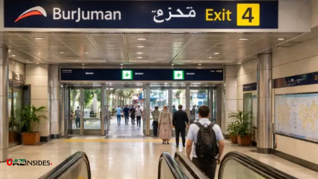 BurJuman Metro Station Exit 4